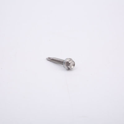 410 Sekrup Stainless Steel Self Tapping M4.2-M6.3 Sekrup Pengeboran Flange Heksagonal