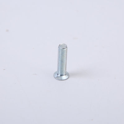 10-24 10-32 14-20 Sekrup Kepala Datar Countersunk Standar Seng Hitam Galvanis Baja Karbon