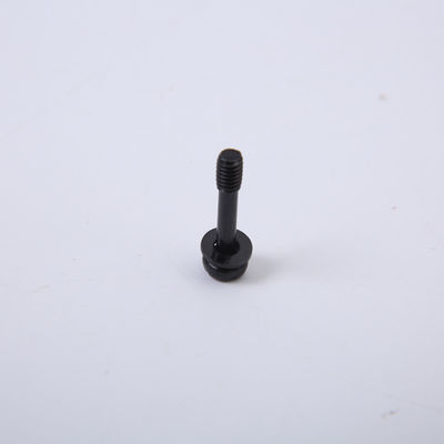 Sekrup Berlapis Seng Hitam Kepala Bulat Dengan Tiga Set Mesin Cuci, Sekrup Kepala Pan Berslot Silang