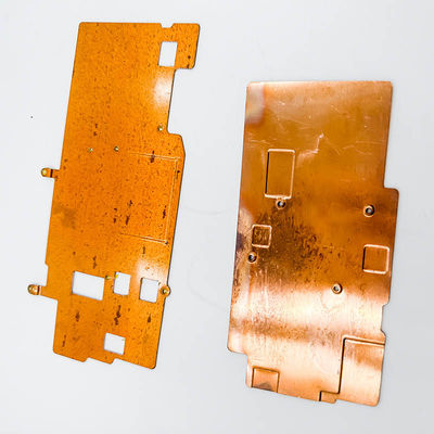 Heatsink Tembaga Murni, Pelat Tembaga Heat Sink Gigi Sekop