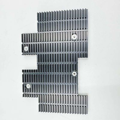 Pendingin Paduan Aluminium Kustom 3240 11mm Pendingin Chip Elektronik Hitam Teroksidasi