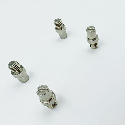 Bagian Bubut Otomatis Bagian CNC Besi Aluminium Stainless Steel Tidak Standar
