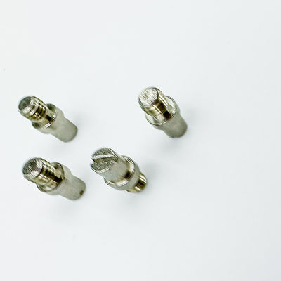 Bagian Bubut Otomatis Bagian CNC Besi Aluminium Stainless Steel Tidak Standar