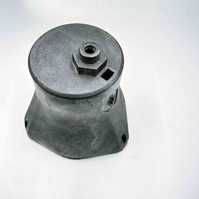 Cetakan Khusus Die Casting Bagian Aluminium Aksesori Cangkang Lampu Meja Logam