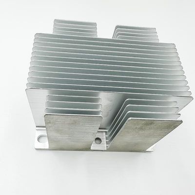 Suku Cadang Mesin CNC Kustom Aluminium Heatsink Untuk Transit Rel