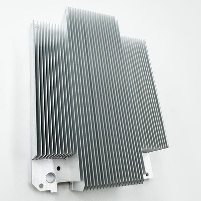 Suku Cadang Mesin CNC Kustom Aluminium Heatsink Untuk Transit Rel