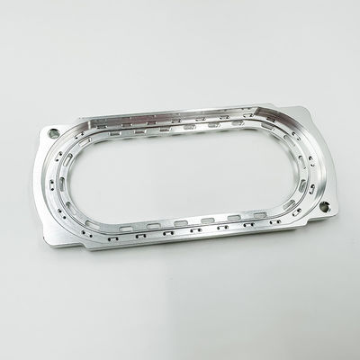 Pelat Depan Aluminium Bagian Penggilingan CNC yang Disesuaikan Untuk Penjepit Penjepit Tetap