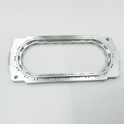 Pelat Depan Aluminium Bagian Penggilingan CNC yang Disesuaikan Untuk Penjepit Penjepit Tetap