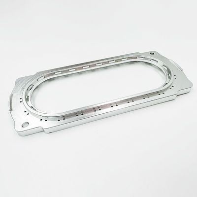 Pelat Depan Aluminium Bagian Penggilingan CNC yang Disesuaikan Untuk Penjepit Penjepit Tetap