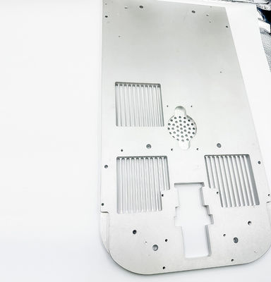 Penutup Mesin CNC Bagian Belakang Paduan Aluminium Layanan Satu Atap Oksidasi Sandblasting