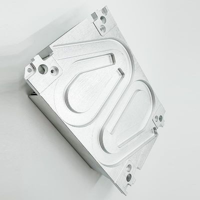Bagian Logam Mesin CNC Aluminium Heatsink Untuk Inverter Fotovoltaik