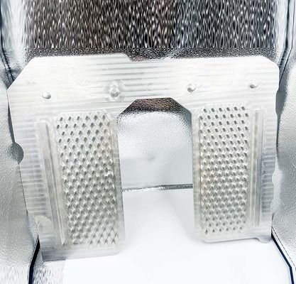 Pelat dasar laptop aluminium permesinan CNC, kipas pendingin heatsink Laptop Basis laptop super senyap dari paduan aluminium daya tinggi