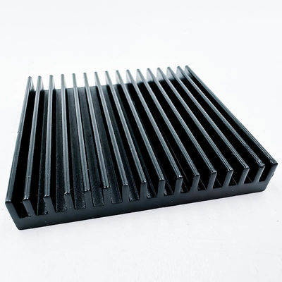 Bagian Mesin CNC Logam Radiator Heatsink Aluminium Presisi