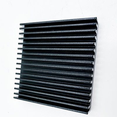 Bagian Mesin CNC Logam Radiator Heatsink Aluminium Presisi