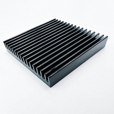 Bagian Mesin CNC Logam Radiator Heatsink Aluminium Presisi