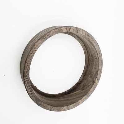 Basis Kalender Meja Walnut Hitam Pemesinan Prototipe Kayu Cepat