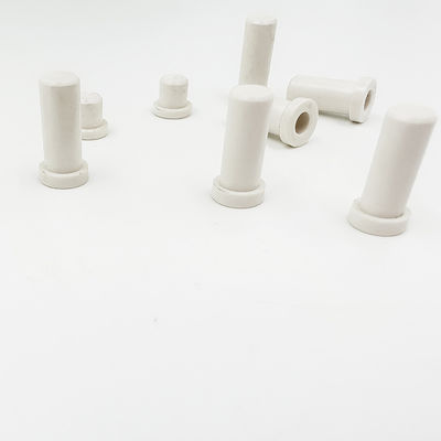 Pelat Teflon Batang Bulat Mesin CNC PTFE, Suku Cadang Mesin MENGINTIP Kustom