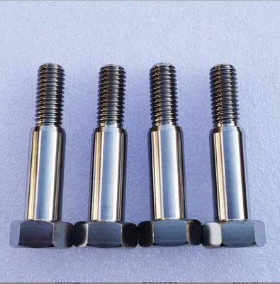 Sekrup Baut Flange Paduan Titanium Baut Titanium Modifikasi yang Disesuaikan