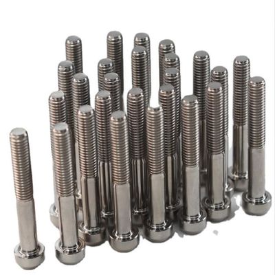 Baut Sekrup Soket Hex Campuran Titanium Sekrup Kepala Cangkir Sekrup Campuran Titanium
