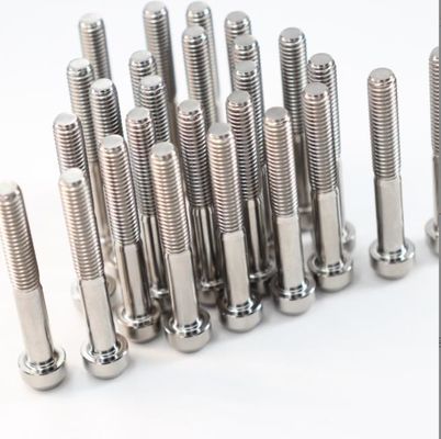 Baut Sekrup Soket Hex Campuran Titanium Sekrup Kepala Cangkir Sekrup Campuran Titanium