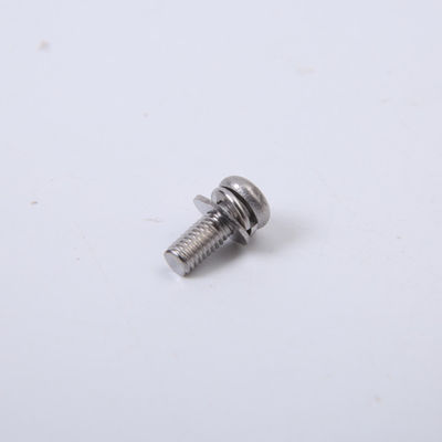 M2 M2.5 M3 M4 Sekrup Stainless Steel Kepala Bulat Baut Kepala Pan Dengan Kombinasi Mesin Cuci