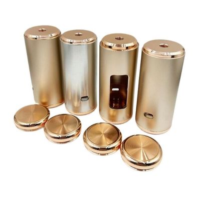 Cangkang instrumen semprotan atomisasi Airbrush bubut CNC paduan aluminium injeksi oksigen