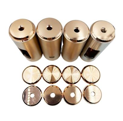 Cangkang instrumen semprotan atomisasi Airbrush bubut CNC paduan aluminium injeksi oksigen