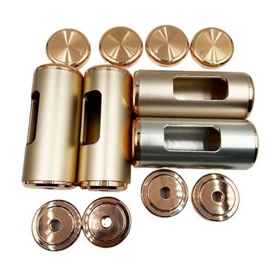 Cangkang instrumen semprotan atomisasi Airbrush bubut CNC paduan aluminium injeksi oksigen