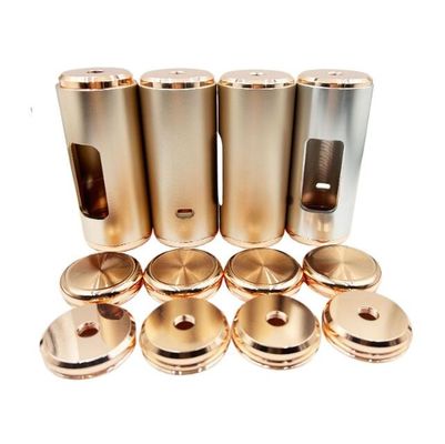 Cangkang instrumen semprotan atomisasi Airbrush bubut CNC paduan aluminium injeksi oksigen