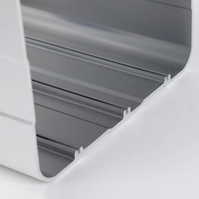 Profil Ekstrusi Aluminium Kustom Industri Cangkang Baterai Lithium Kendaraan Listrik