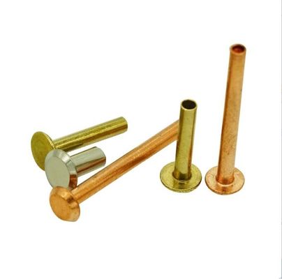 Paku Keling Buta Tembaga / Kuningan / Stainless Steel Pelapisan Nikel Disetujui ISO9001