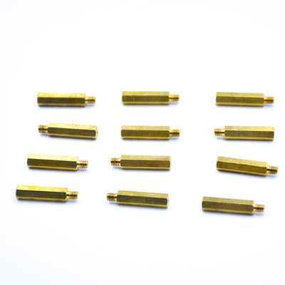 OEM CNC Turning Parts Kuningan Sekrup Layanan Mesin Penggilingan Disesuaikan