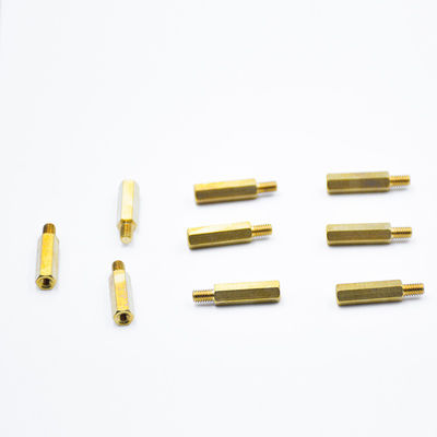 OEM CNC Turning Parts Kuningan Sekrup Layanan Mesin Penggilingan Disesuaikan
