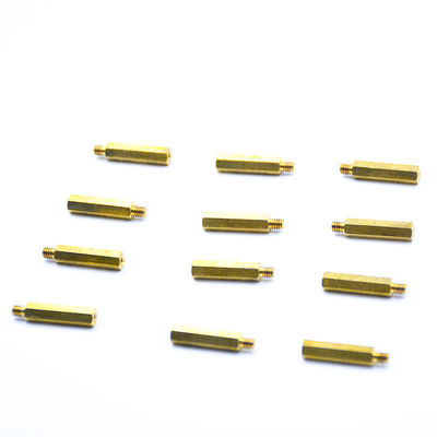OEM CNC Turning Parts Kuningan Sekrup Layanan Mesin Penggilingan Disesuaikan
