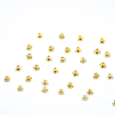 Auto Brass Fastener Lathe M2 M2.5 M3 M4 M5 M6 Wanita Sekrup Nut Untuk CNC Serive