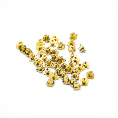 Auto Brass Fastener Lathe M2 M2.5 M3 M4 M5 M6 Wanita Sekrup Nut Untuk CNC Serive