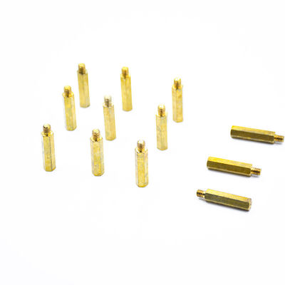 Benang Kuningan Sekrup Nut Disesuaikan Lathe Bolt Untuk Otomatis