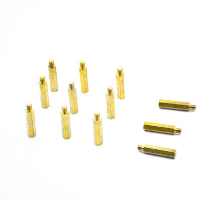 Benang Kuningan Sekrup Nut Disesuaikan Lathe Bolt Untuk Otomatis