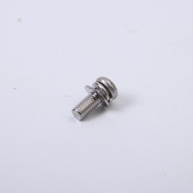 M2 M2.5 M3 M4 Sekrup Stainless Steel Kepala Bulat Baut Kepala Pan Dengan Kombinasi Mesin Cuci
